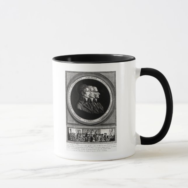 Portrait of the Three Consuls of the Republic Mug (Right)