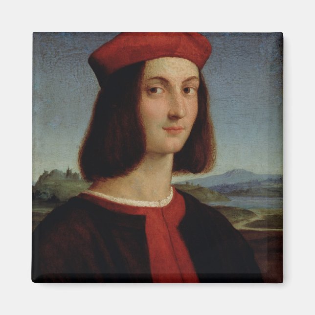 Portrait of the Young Pietro Bembo, 1504-6 Magnet (Front)