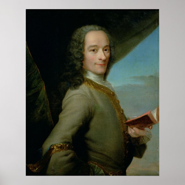 Portrait of the Young Voltaire Poster (Front)