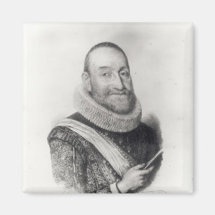 Portrait of Theodore Agrippa d'Aubigne Magnet