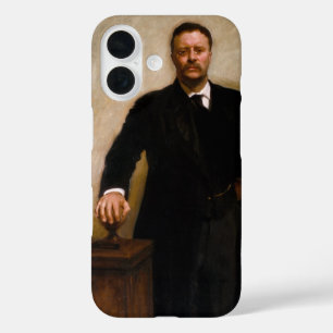 Portrait of Theodore Roosevelt by John S. Sargent iPhone 16 Case