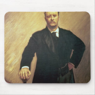 Portrait of Theodore Roosevelt Mouse Mat