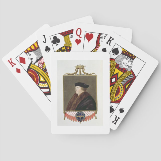 Portrait of Thomas Cromwell (c.1485-1540) Ist Earl Playing Cards (Back)