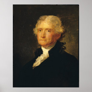 Portrait of Thomas Jefferson Poster
