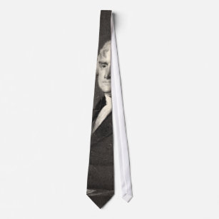 Portrait of Thomas Jefferson Tie