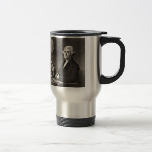 Portrait of Thomas Jefferson Travel Mug