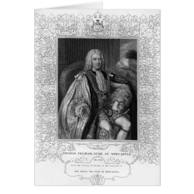 Portrait of Thomas Pelham-Holles (Front)