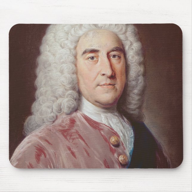Portrait of Thomas Pelham Holles Mouse Mat (Front)