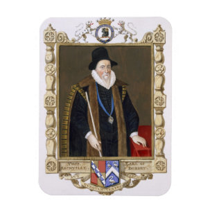 Portrait of Thomas Sackville (1536-1608) 1st Baron Magnet
