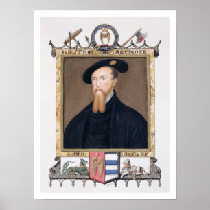 Portrait of Thomas Seymour (1508-49) 1st Baron of Poster