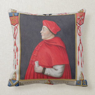 Portrait of Thomas Wolsey (c.1475-1530) Cardinal a Cushion