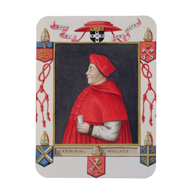 Portrait of Thomas Wolsey (c.1475-1530) Cardinal a Magnet (Vertical)