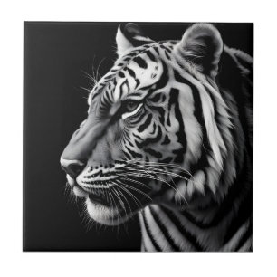 Portrait of tiger tile