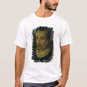 Portrait of Torquato Tasso, 1585-90 (oil on panel) T-Shirt