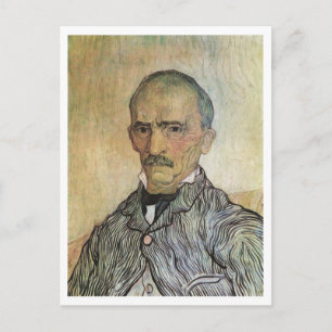 Portrait of Trabuc, Van Gogh Fine Art Painting Postcard