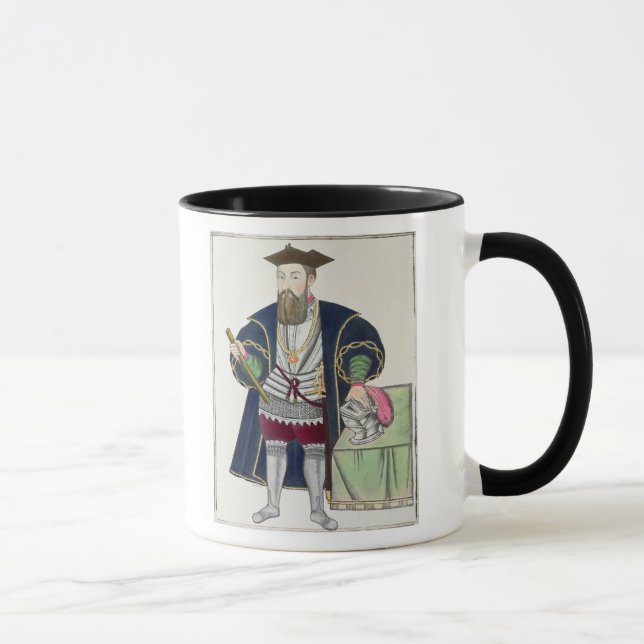 Portrait of Vasco de Gama Mug (Right)