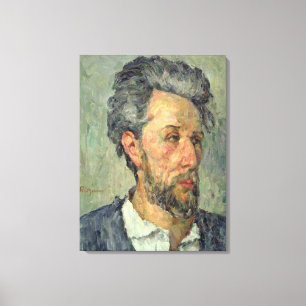 Portrait of Victor Chocquet, 1876-77 Canvas Print