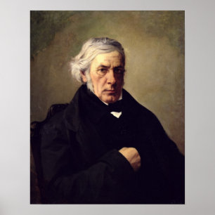 Portrait of Victor Cousin  c.1881 Poster