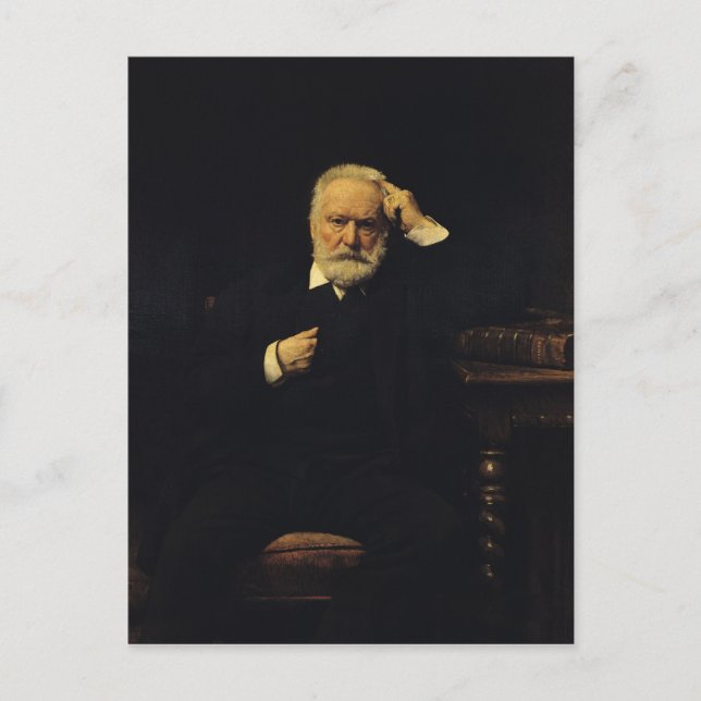 Portrait of Victor Hugo  1879 Postcard (Front)