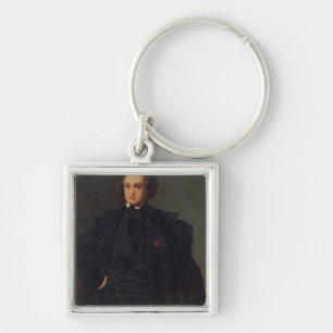 Portrait of Victor Hugo , c.1833 Key Ring