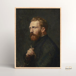 Portrait of Vincent Van Gogh by John Russell Poster