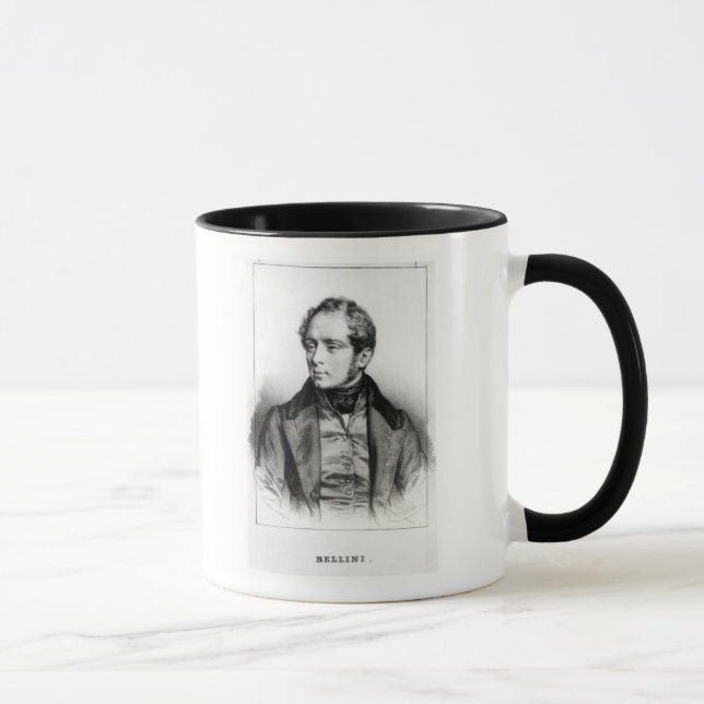 Portrait of Vincenzo Bellini Mug (Right)