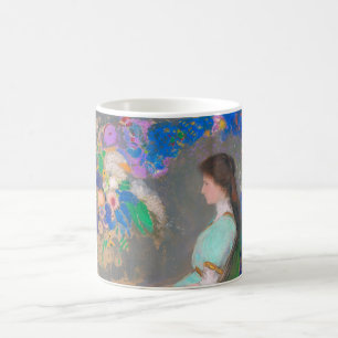 Portrait of Violette Heymann, Redon Coffee Mug
