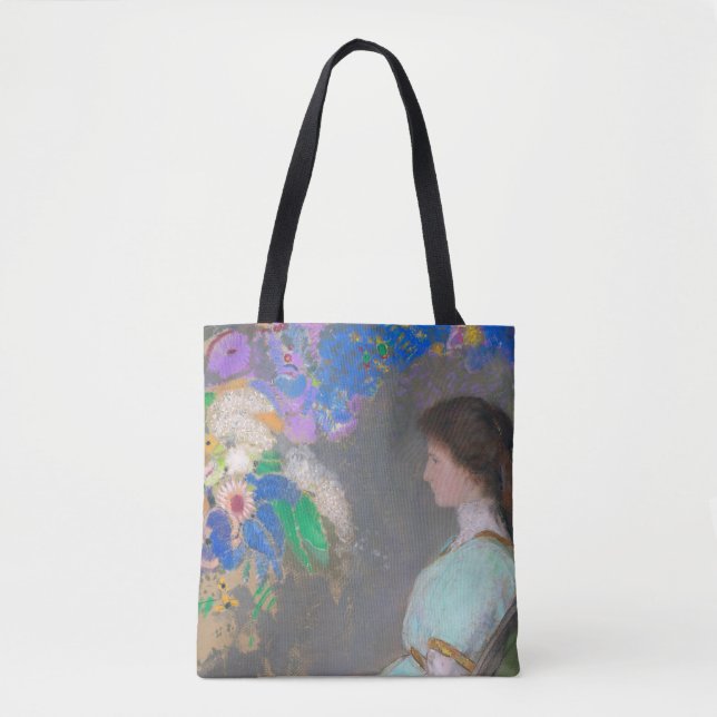 Portrait of Violette Heymann, Redon Tote Bag (Front)