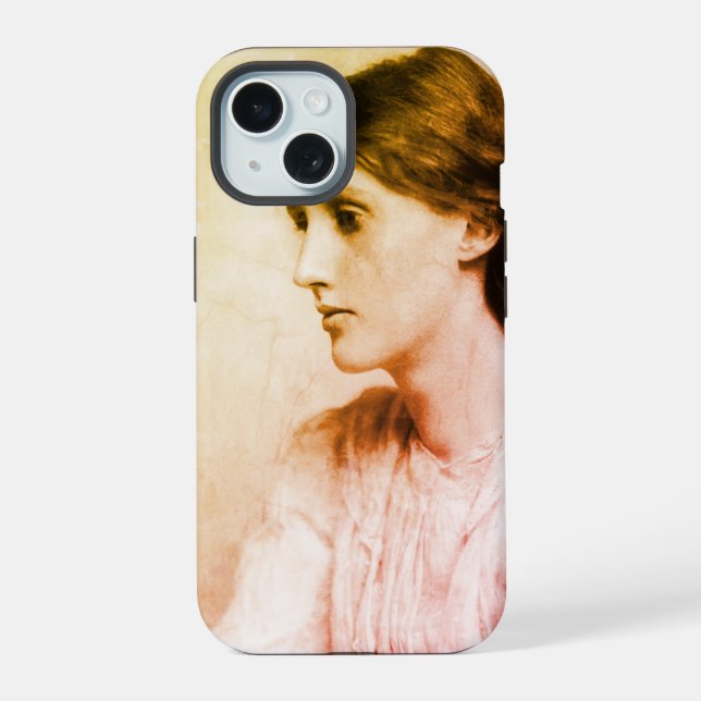 Portrait of Virginia Woolf, 1902 iPhone 15 Case (Back)