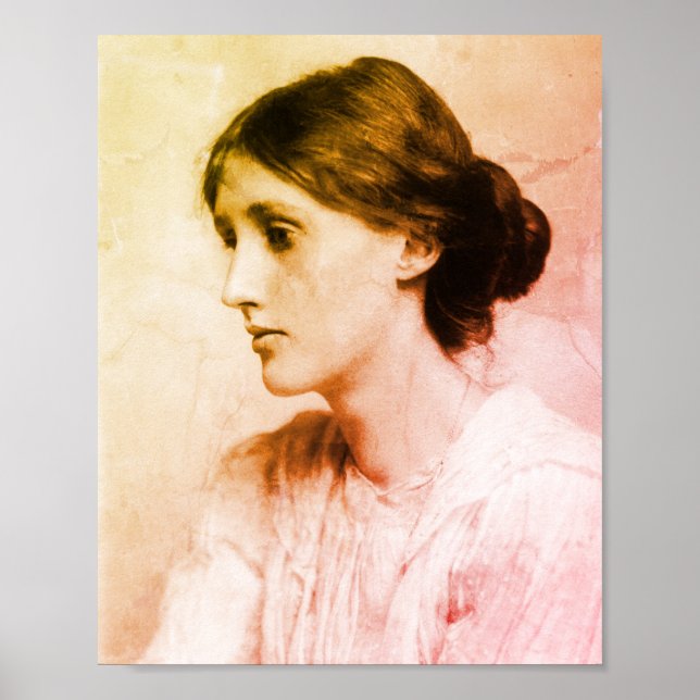 Portrait of Virginia Woolf (1902) Poster (Front)