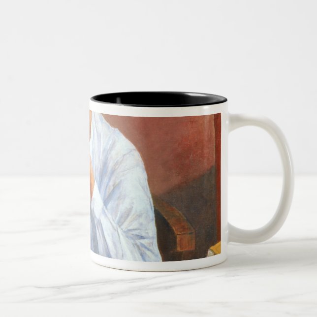 Portrait of Vladimir Ilyich Lenin , 1934 Two-Tone Coffee Mug (Right)