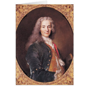 Portrait of Voltaire aged 23, 1728