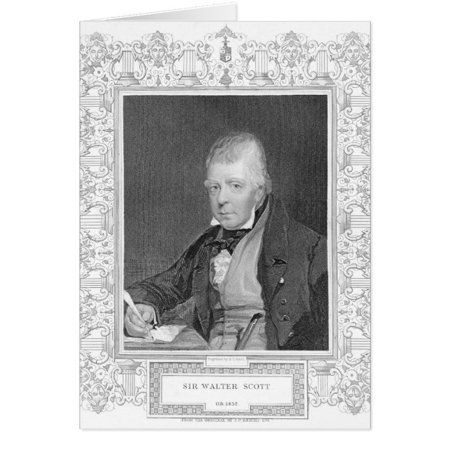 Portrait of Walter Scott (Front)
