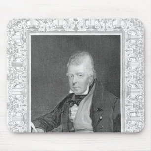 Portrait of Walter Scott Mouse Mat