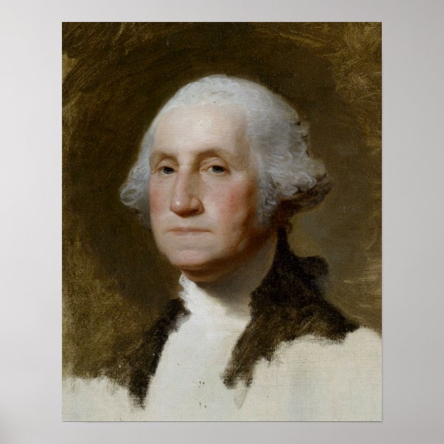 Portrait of Washington Poster (Front)