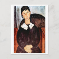 Portrait of White Collar, Modigliani