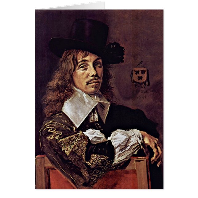 Portrait Of Willem Coymans. By Frans Hals (Front)