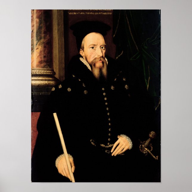 Portrait of William Cecil Poster (Front)