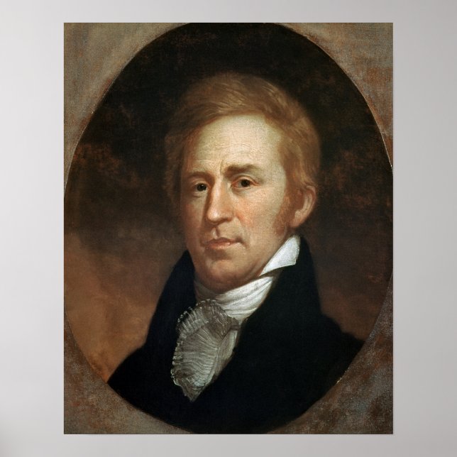 Portrait of William Clark, c.1807 Poster (Front)
