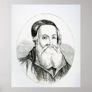 Portrait of William Grindal Poster