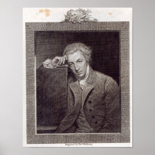 Portrait of William Hayley Poster