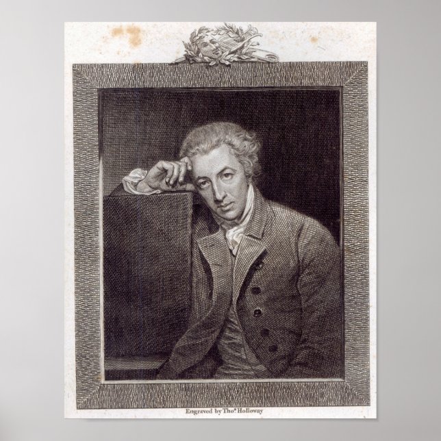 Portrait of William Hayley Poster (Front)