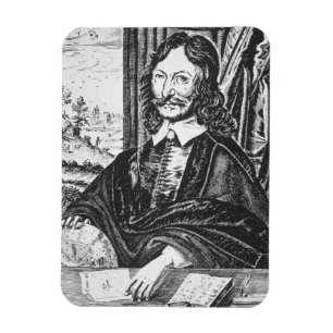 Portrait of William Lilly (1602-81), from his 'Chr Magnet