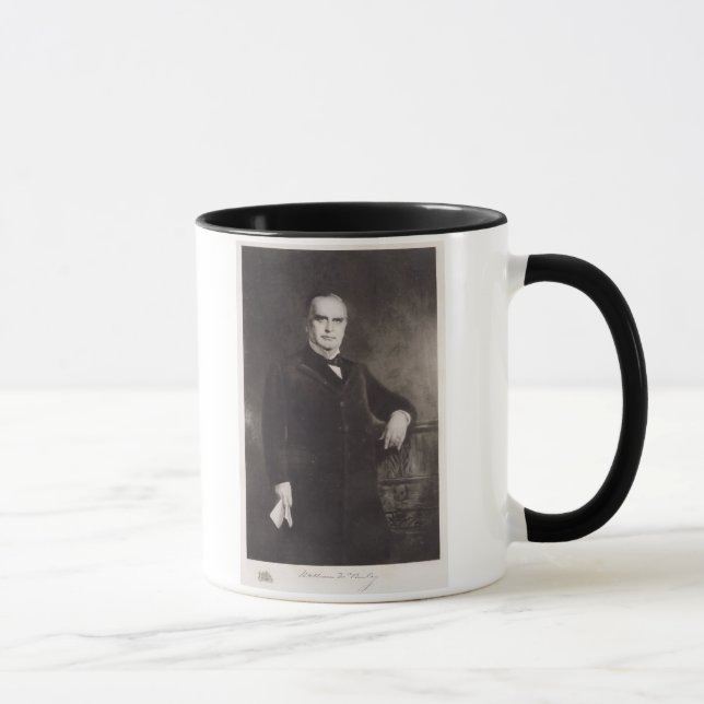 Portrait of William McKinley (litho) Mug (Right)
