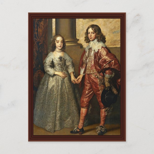 Portrait Of William Of Orange As A Prince Postcard (Front)