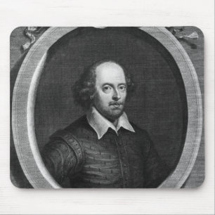 Portrait of William Shakespeare  1719 Mouse Mat