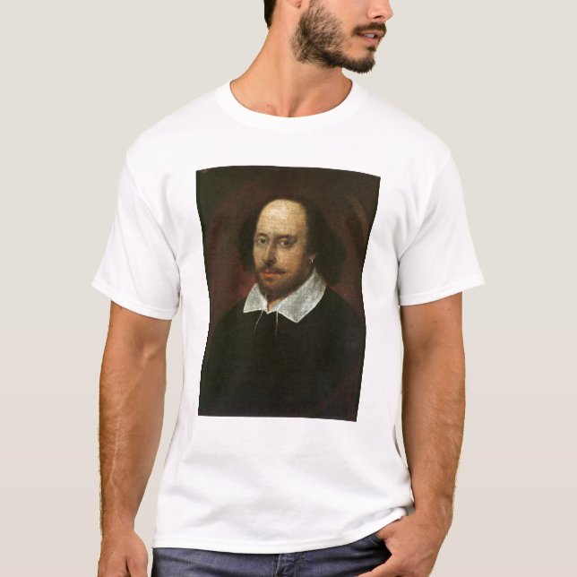 Portrait of William Shakespeare  c.1610 T-Shirt (Front)