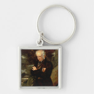 Portrait of William Wordsworth 1842 Key Ring