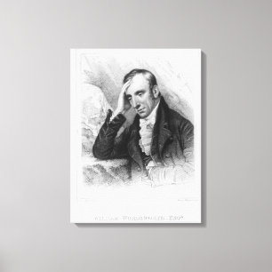 Portrait of William Wordsworth Canvas Print