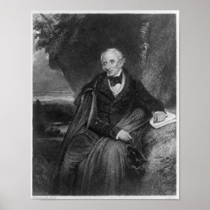 Portrait of William Wordsworth Poster